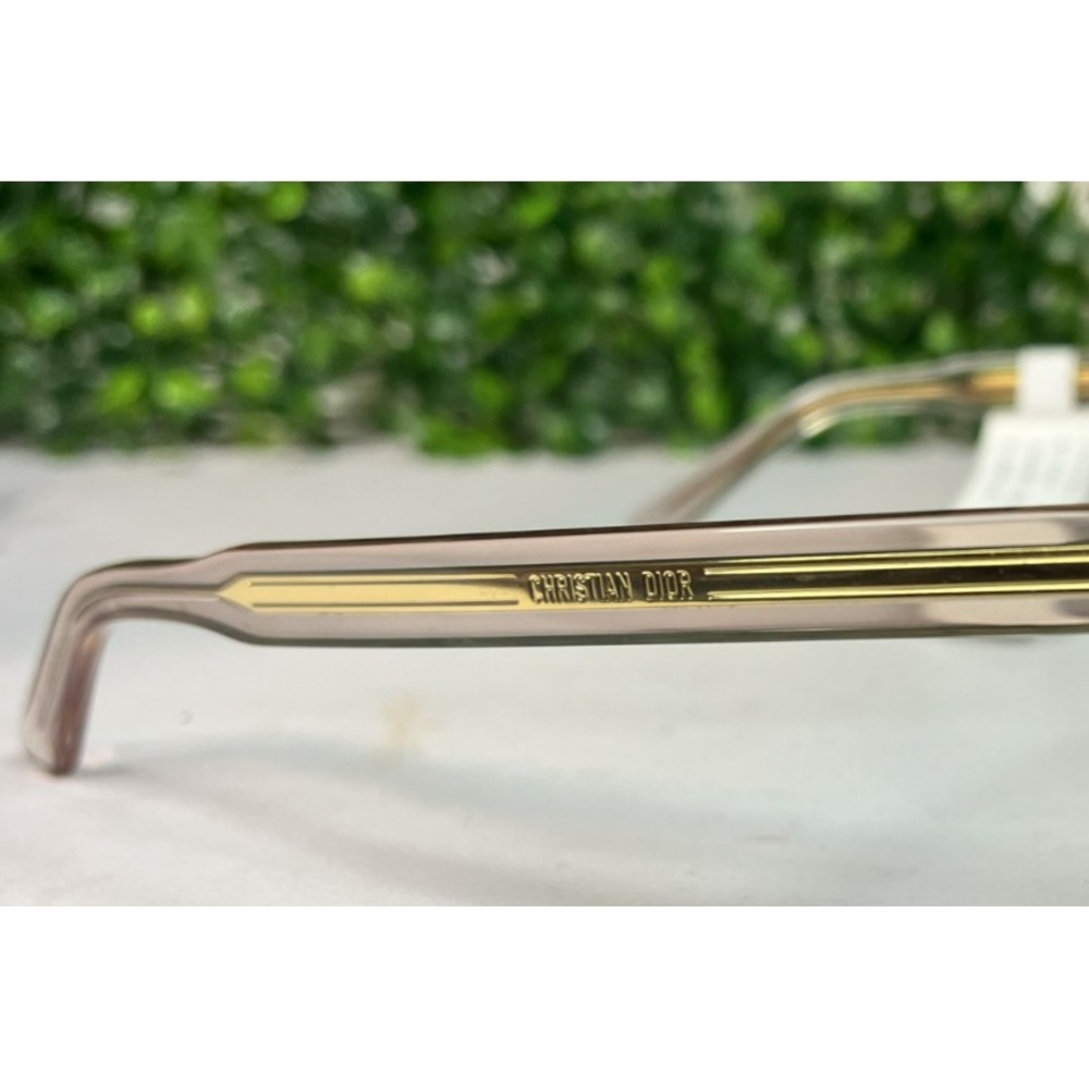 Christian Dior Spirito Square Clear Eyeglasses Frames 53-17- 140 - PREOWNED - Picture 5 of 10